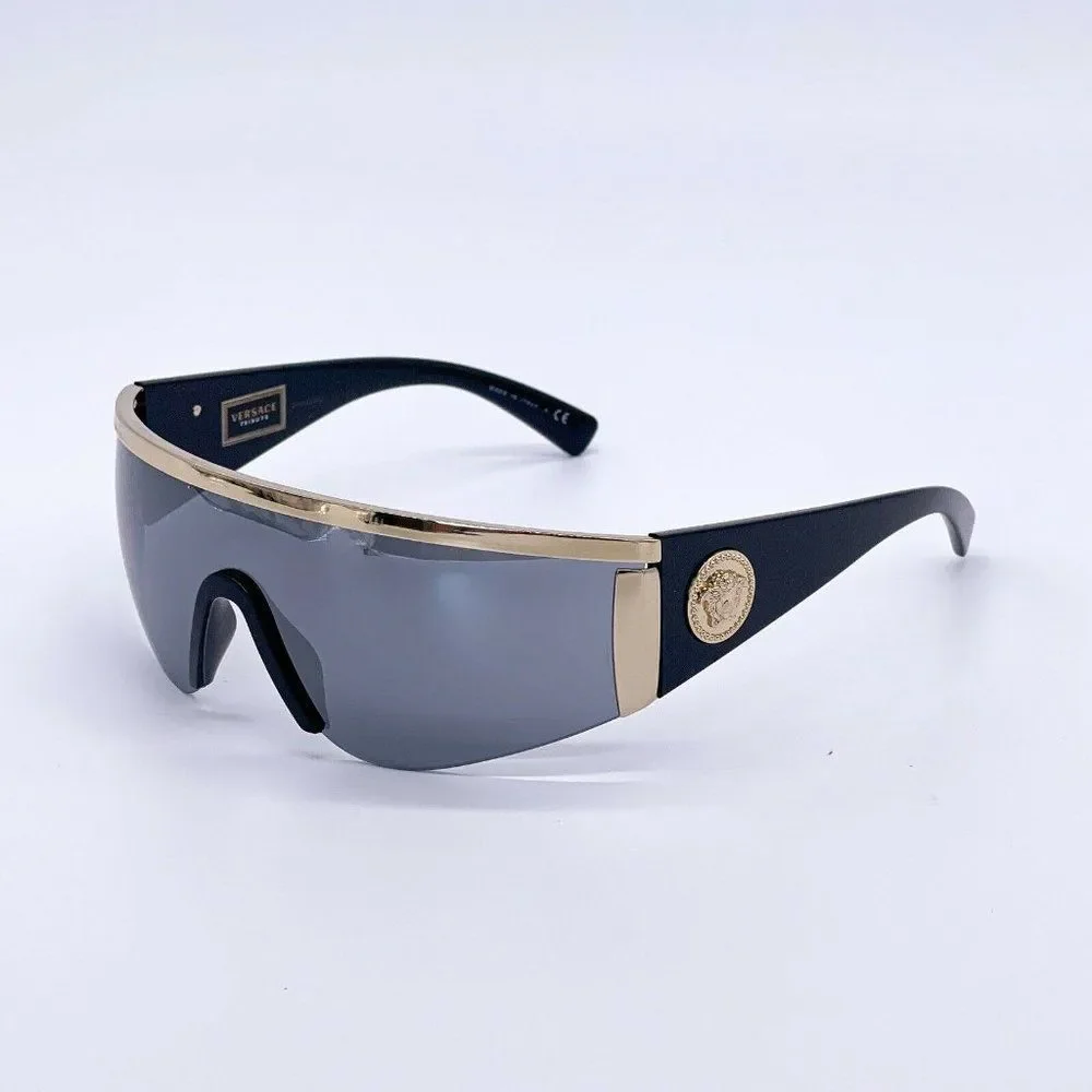 Full Set Womens Versace Grey Mirror Sunglasses!